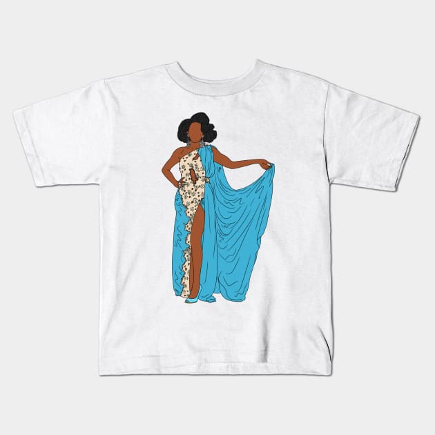 Priyanka Kids T-Shirt by doctorbihcraft